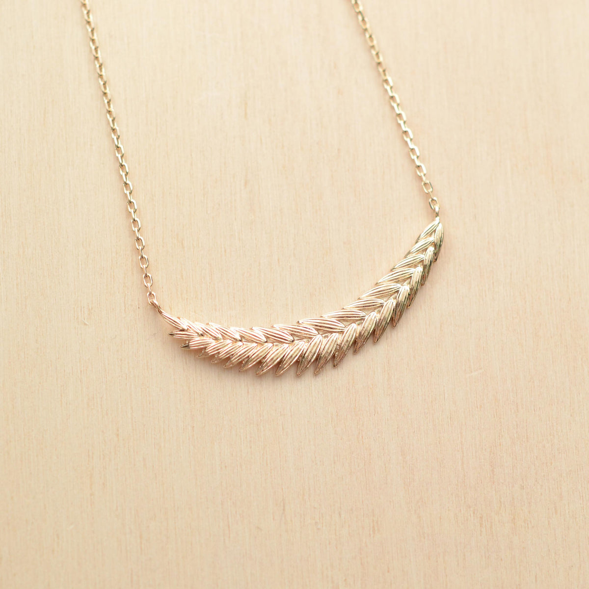 Collier ÉPIS - plaqué or