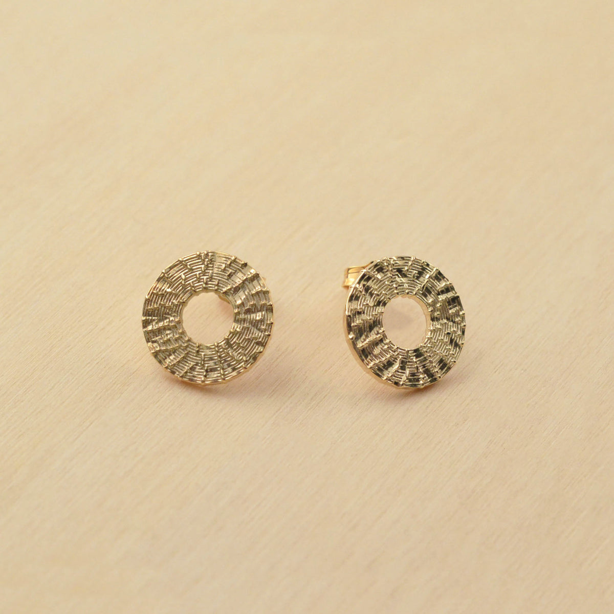 Boucles d'oreille PHÈDRE doré - plaqué or