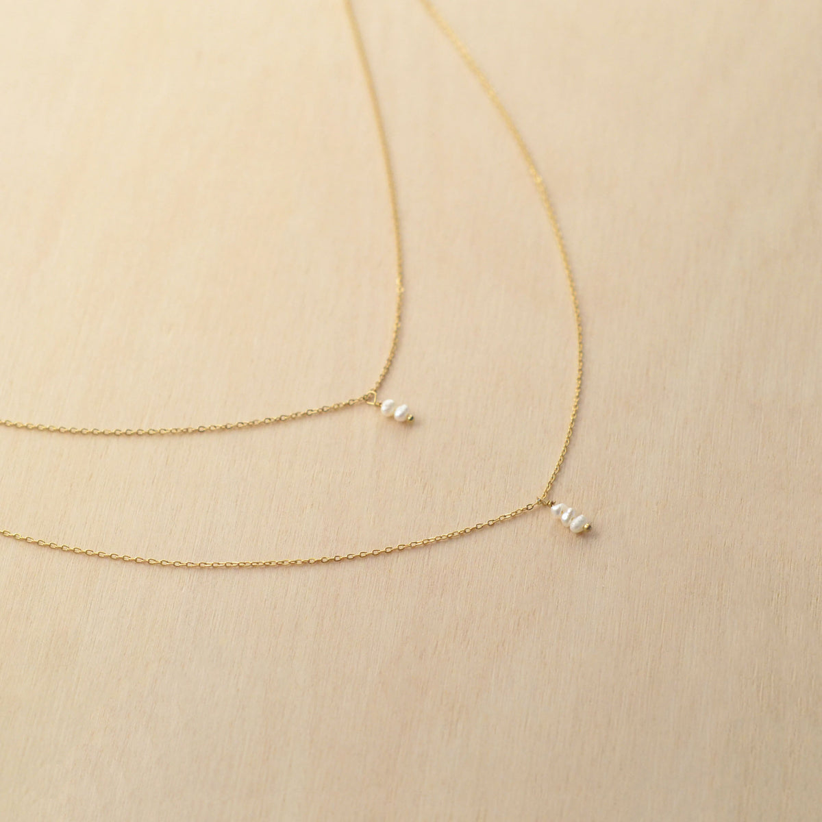 Collier BORA BORA - acier inoxydable & perles d'eau douce