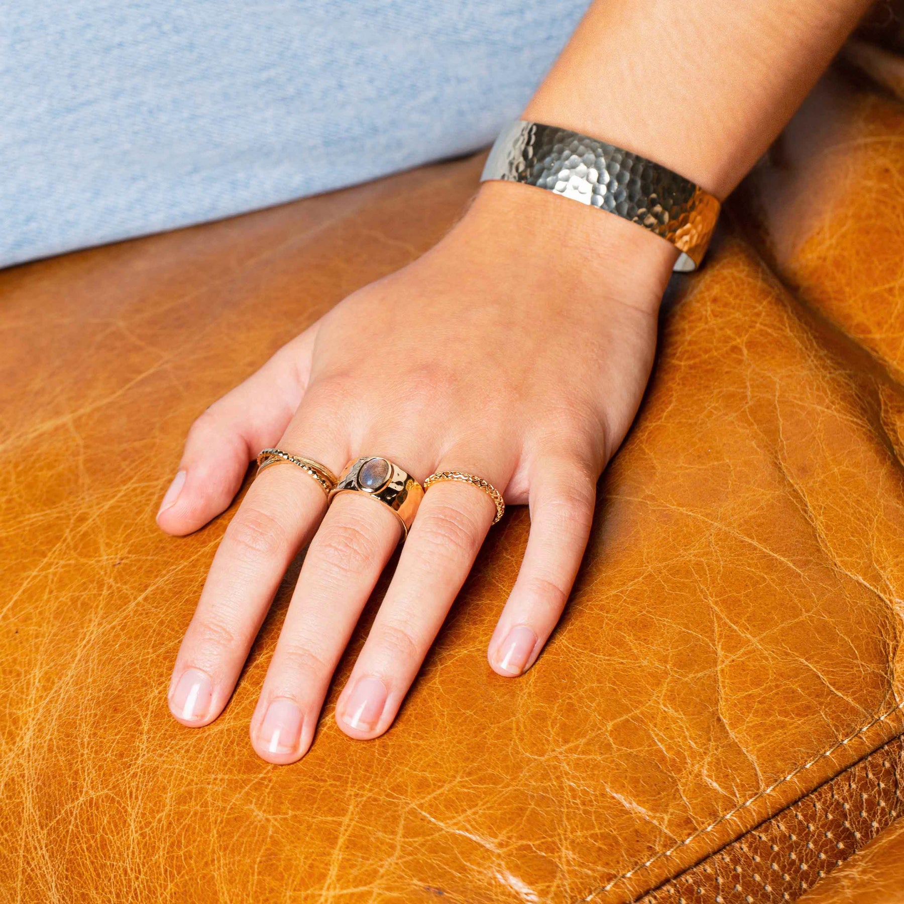 Bague LOUISE - plaqué or - Bijoux fantaisie femme | Votre boutique en ligne de bijoux fantaisie - yukablanc