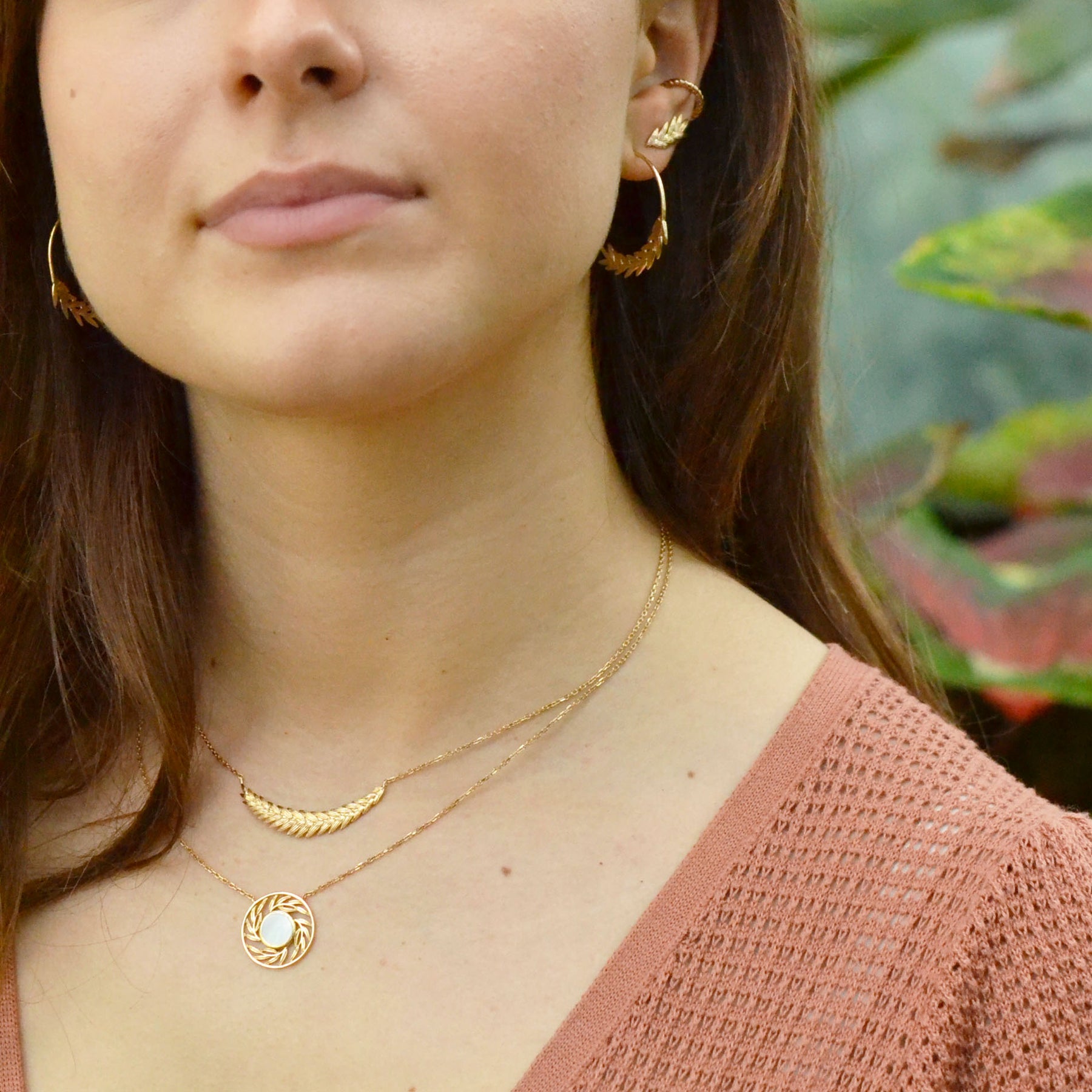Collier ÉPIS - plaqué or