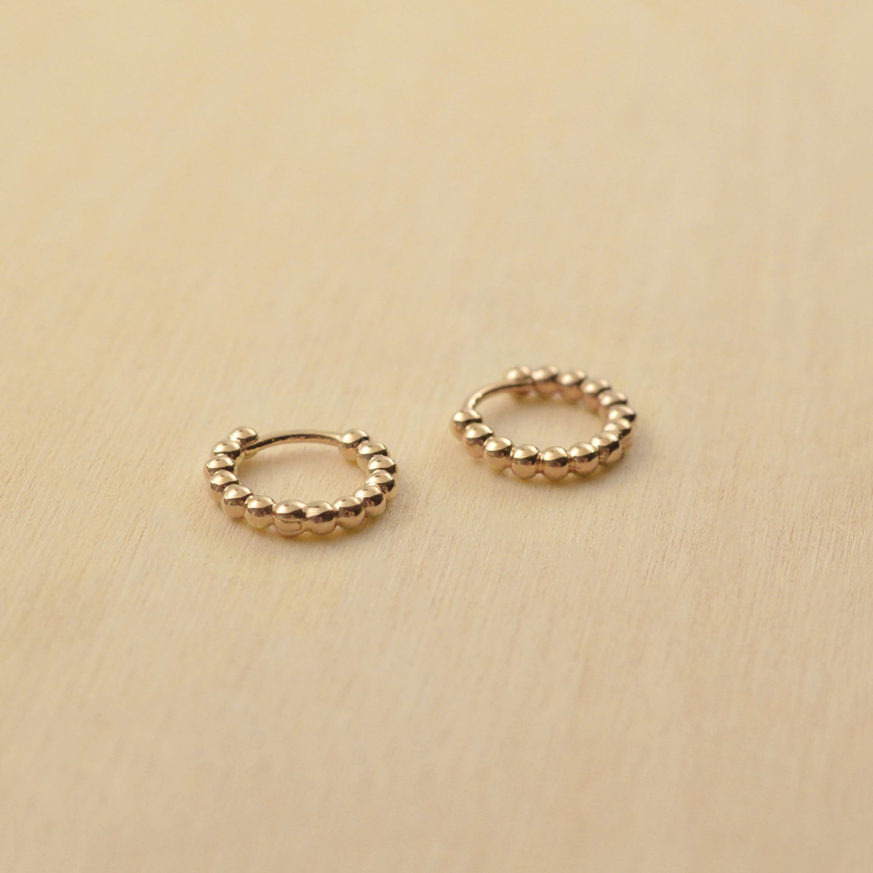 Boucles d'oreille GAÏA - plaqué or