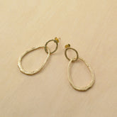 Boucles d'oreille HYDRA - plaqué or