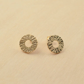 Boucles d'oreille PHÈDRE doré - plaqué or