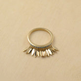 Bague SHADE - plaqué or