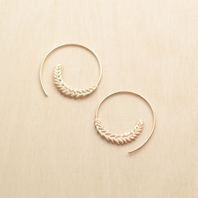 Boucles d'oreille ÉPIS - plaqué or - Bijoux fantaisie femme | Votre boutique en ligne de bijoux fantaisie - yukablanc