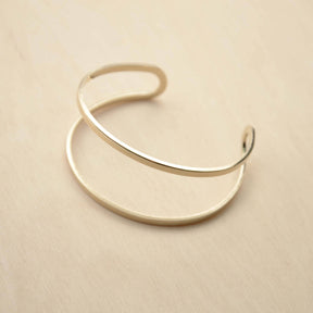 Manchette INFINI - plaqué à l'or fin 24 carats - Bijoux fantaisie femme | Votre boutique en ligne de bijoux fantaisie - yukablanc