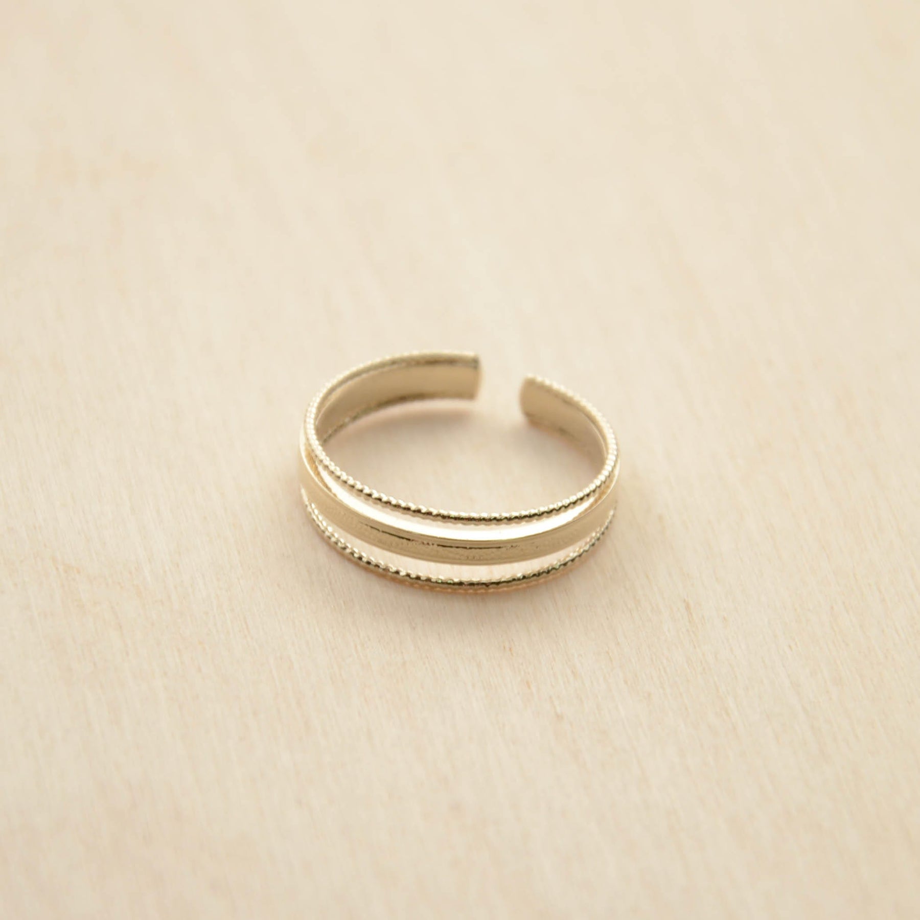 Bague LISE - plaqué or - Bijoux fantaisie femme | Votre boutique en ligne de bijoux fantaisie - yukablanc