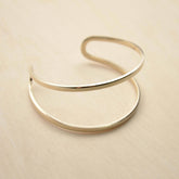 Manchette INFINI - plaqué à l'or fin 24 carats - Bijoux fantaisie femme | Votre boutique en ligne de bijoux fantaisie - yukablanc