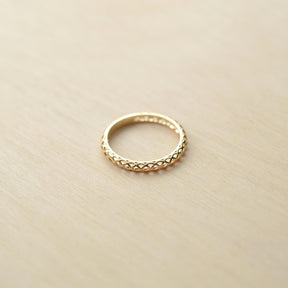 Bague CROISILLON - plaqué or - Bijoux fantaisie femme | Votre boutique en ligne de bijoux fantaisie - yukablanc
