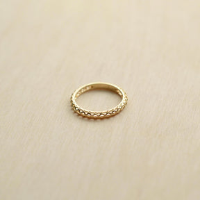 Bague CROISILLON - plaqué or - Bijoux fantaisie femme | Votre boutique en ligne de bijoux fantaisie - yukablanc