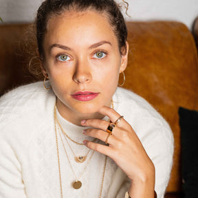 Bague CROISILLON - plaqué or - Bijoux fantaisie femme | Votre boutique en ligne de bijoux fantaisie - yukablanc