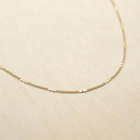 Collier COLINE - plaqué à l'or fin 24 carats - Bijoux fantaisie femme | Votre boutique en ligne de bijoux fantaisie - yukablanc