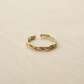 Bague LIANE - plaqué or - Bijoux fantaisie femme | Votre boutique en ligne de bijoux fantaisie - yukablanc