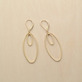 Boucles d'oreilles NÉBULEUSE - plaqué à l'or fin 24 carats - Bijoux fantaisie femme | Votre boutique en ligne de bijoux fantaisie - yukablanc