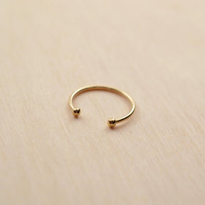 Bague DOT - plaqué or - Bijoux fantaisie femme | Votre boutique en ligne de bijoux fantaisie - yukablanc